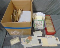 Carton of Stamps. Worldwide Estate Lot.