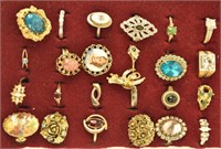 Large Collection Of Fashion Rings