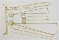 Collection Of Avon Pearl And Gold Necklaces