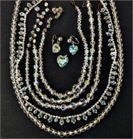 Collection Of Aura Borelias Crystal Jewlery