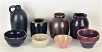 Collection Of Stoneware Bowls And Jugs