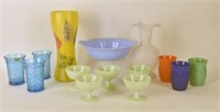 Collection Of  Midcentury Glassware