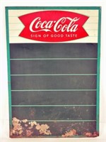 Vintage Coca-cola Menu Board
