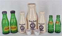 Collection Of Advertising Bottles