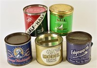 Collection Of Five Tobacco Tins