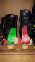 RIEDELL SIZE 8 ROLLER SKATES