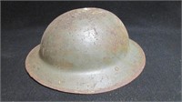 Early low military helmet as found