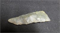 Stone knife blade artifact  Lake Utopia NB