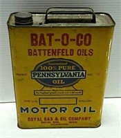 Bat-O-Co Battenfeld Oil Container