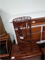 Wrought iron stand