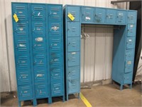 Assorted Lockers Located Throughout Building