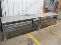 (5) Metal Workbenches