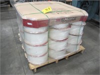 Skid of Signode Plastic Strapping Coils