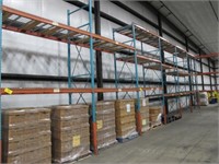 (28) Sections Multi Tier HD Adj Pallet Racking