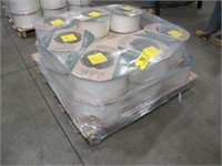 Skid of Signode SP Plastic Strapping