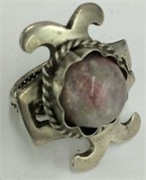 Sterling Silver Ring With Stone