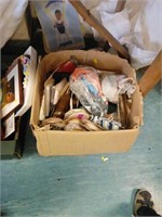 Box of sewing sundries