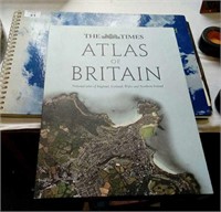 Times atlas of Britain and atlas of seas around