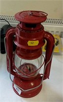 Red Tilley lamp