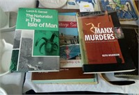 Collection of Manx books including Manx murders