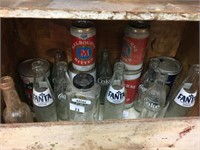 QTY OF OLD COLLECTORS BEER CANS & BOTTLES
