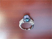 STERLING SILVER RING SIZE 8