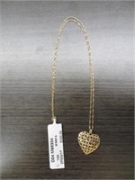10K GOLD NECKLACE WITH PENDANT