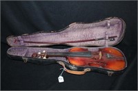 Heidl Violin w/ box in case Antonius Stradiuarius