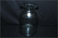 Blown Clear Glass Jar