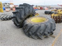 (2) Goodyear 30.5L-32 Tires & Rims
