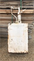 Vintage Hand Pump Oil Tank