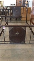 Metal decorative bed frame