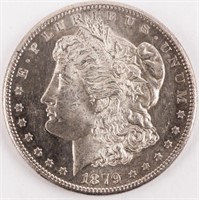 Coin 1879-S  Morgan Silver Dollar Gem BU DMPL