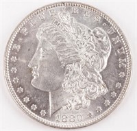 Coin 1880-O "Micro O"  Morgan Silver Dollar Gem BU