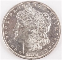 Coin 1881-O  Morgan Silver Dollar Brilliant Unc.