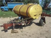 500-gallon chemical cart w/hydraulic pump
