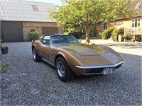 Chevrolet Corvette 5,7 c3 årg 1972 MOMSFRI