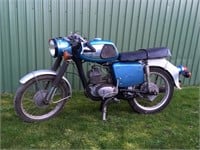 Rute hvorfor ikke miles MZ Motorcykel 150cc. årg:1974 MOMSFRI | Campen Auktioner A/S