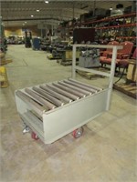 Heavy Duty Rolling Conveyor Cart-