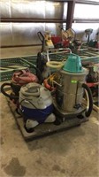 Pallet with 5 Vacuum Cleaners