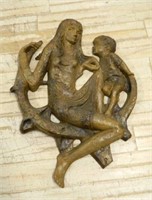 Mother and Child Large Wall Plaque.