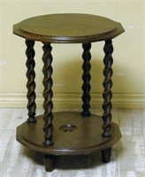 Barley Twist Oak Occasional Table.