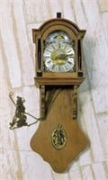 Warmink Oak Cased Wall Clock.