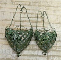 Metal Hanging Baskets.