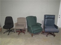 (qty - 4) Office Chairs-