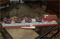 Budweiser Clydesdale 8 Horse Hitch