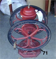 STAR MILL PHILADELPHIA double-wheel coffee grinder