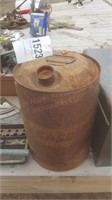 metal gas can - 6.5 gallon