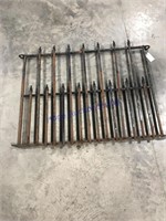 Metal decorative yard fence-approx 29" tall x 37"