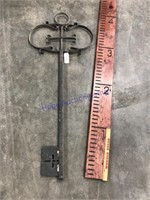 Large key-tin approx 4ft tall